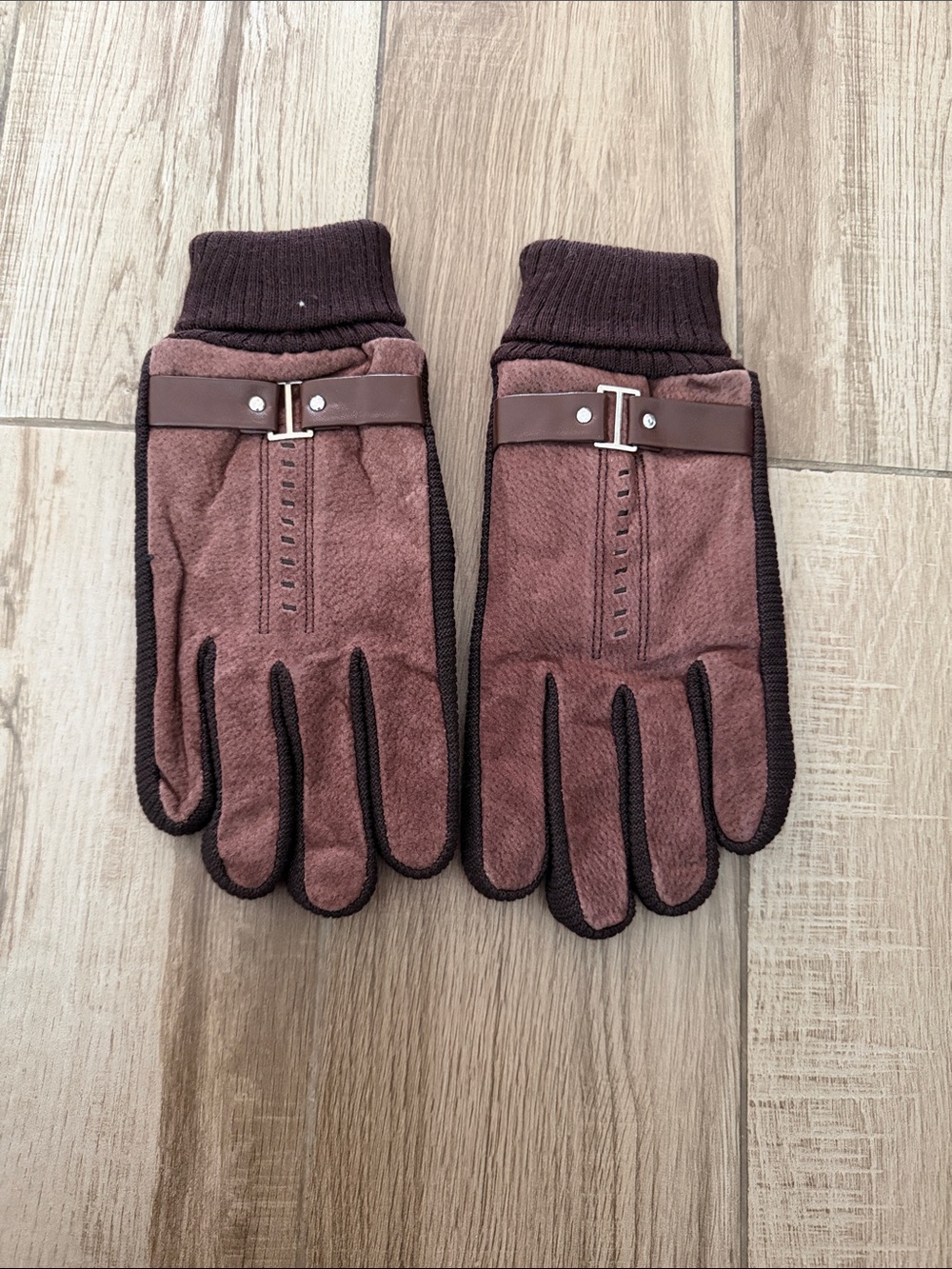 Brown Outdoor Sports Gloves- Unisex